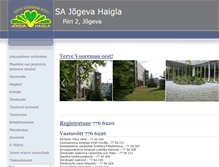 Tablet Screenshot of jogevahaigla.ee